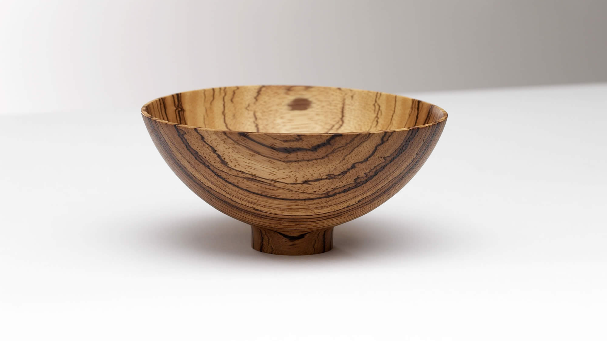 Zebrano bowl